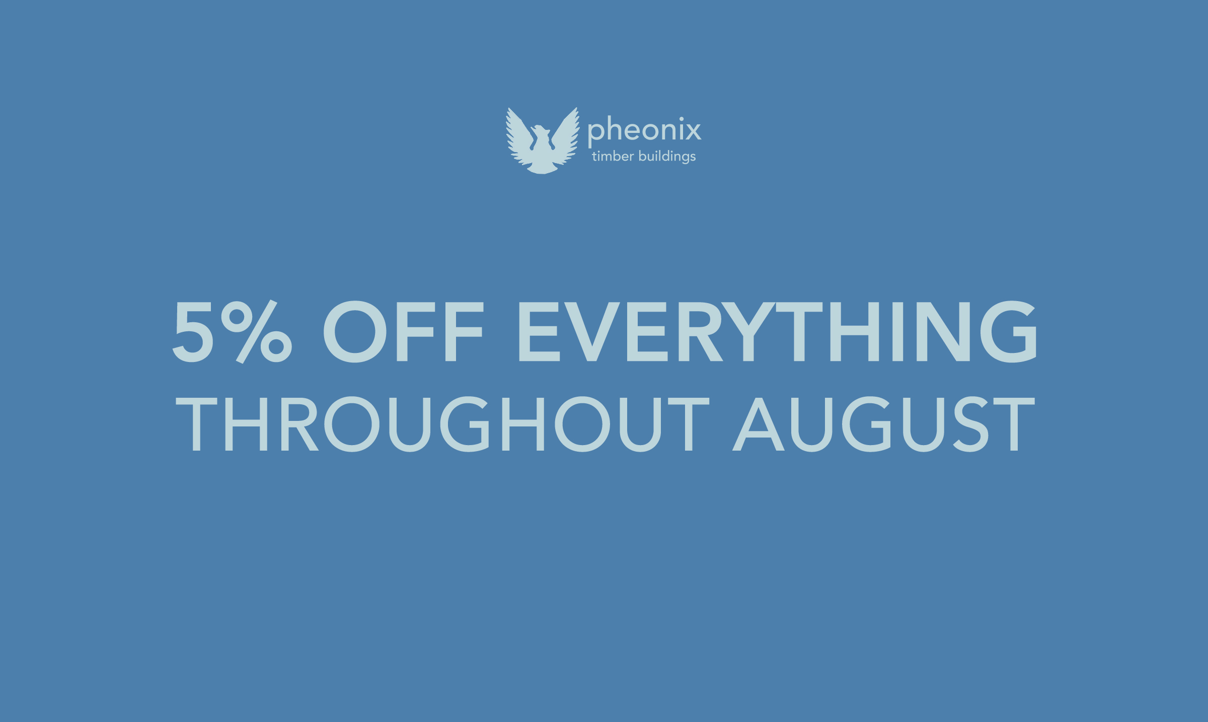 August Sale Graphic