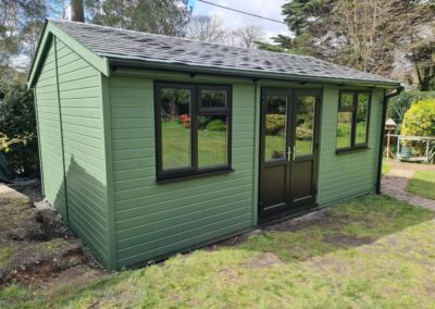 20ft By 13ft Garden Room in Colden Common, Hampshire
