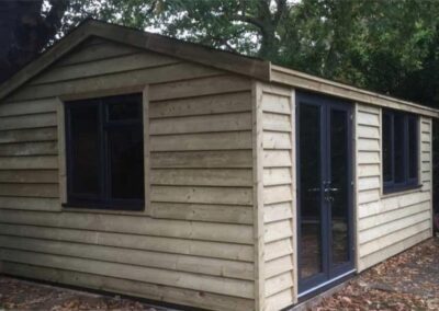 18ft By 12ft Garden Office in Crookham, Surrey