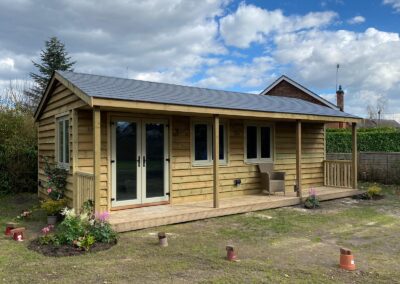 28ft By 12ft Garden Room in Lambourne, Berkshire