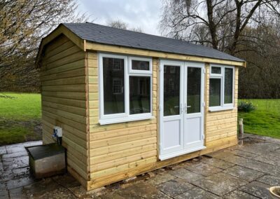 15ft By 11ft Garden Room in Leatherhead, Surrey