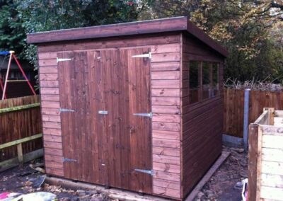 8ft By 8ft Timber Workshop Soberton, Hampshire