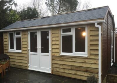 19ft By 15ft Garden Office In Wroughton, Wiltshire