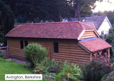 30ft By 12ft Traditional Garage in Avington, Berkshire