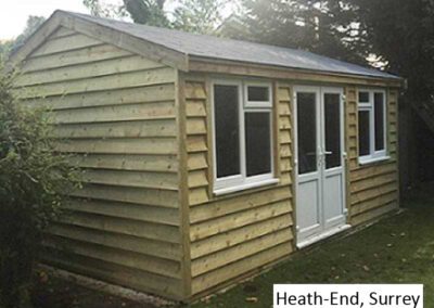 18ft By 12ft Garden Office in Heath End, Surrey