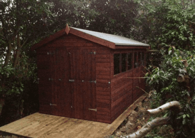 14ft By 8ft Timber Workshop in Owlsmoor, Berkshire