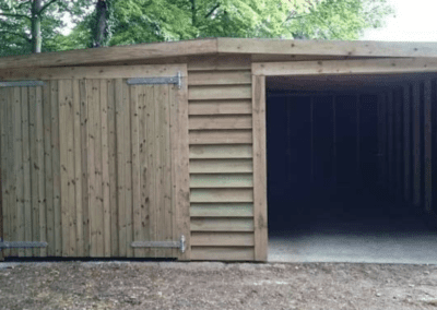 20ft By 20ft Traditional Garage in Westbrook, Berkshire