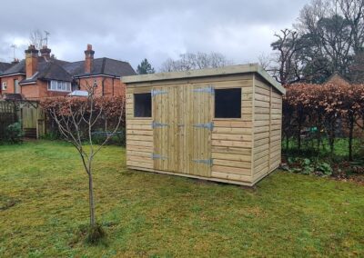 11ft By 8ft Timber Workshop in Cootham, West Sussex