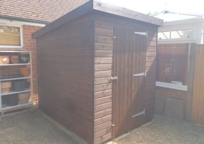 8ft By 6ft Timber Workshop in East Martin, Hampshire