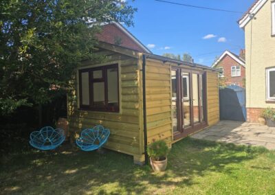 18ft By 10ft Garden Office in Worth, West Sussex