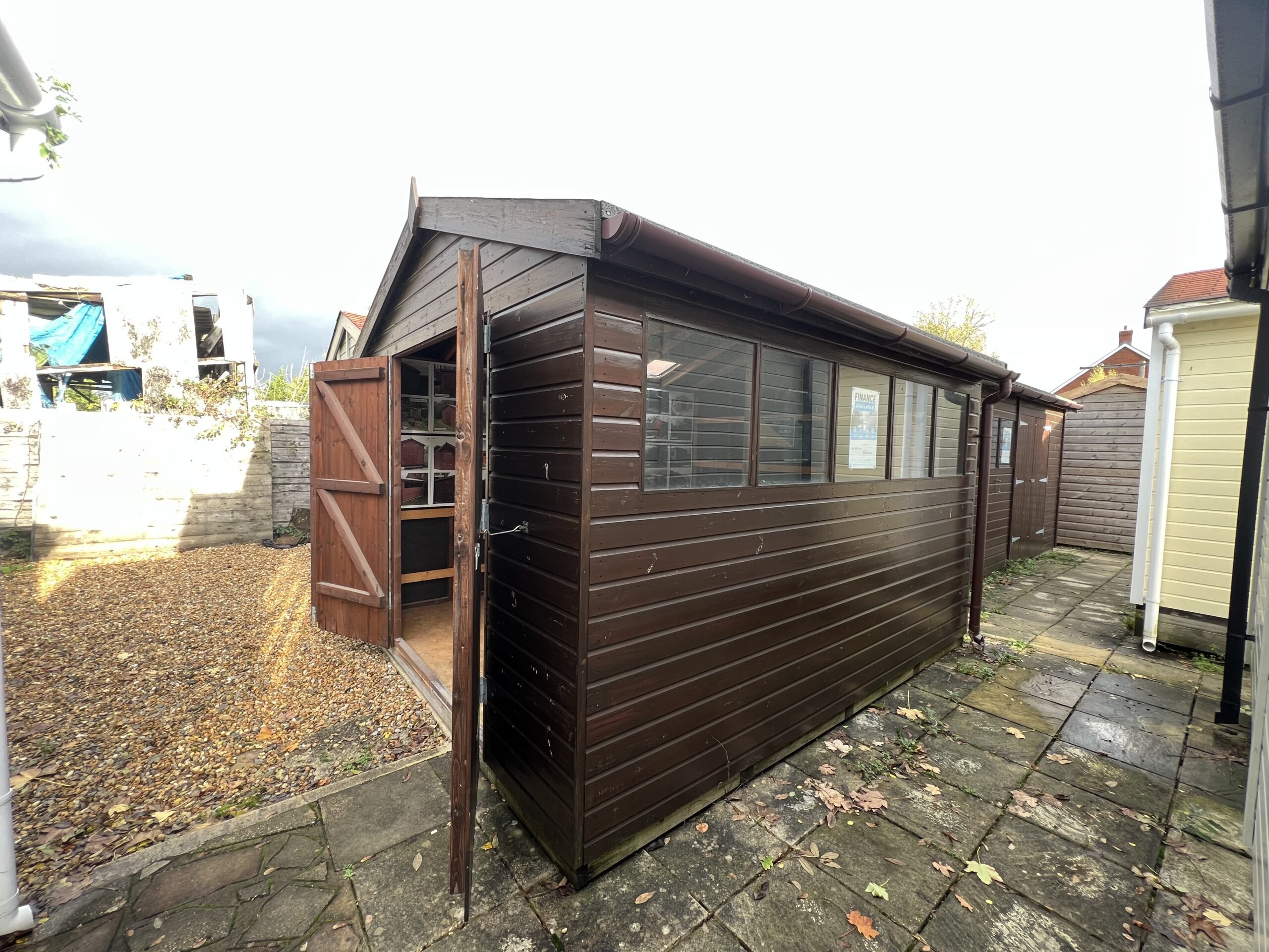 Ex-Display 12ft by 10ft Timber Workshop